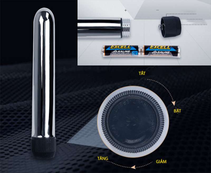 Cách sử dụng cây rung inox massage điểm G